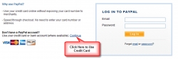 Credit Card option in Paypal checkout screens